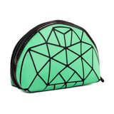 BAOMI GEOMETRIC MULTIPURPOSE POUCH Range Green Soft One Size Handbag