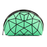 BAOMI GEOMETRIC MULTIPURPOSE POUCH Range Green Soft One Size Handbag