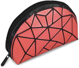 BAOMI GEOMETRIC MULTIPURPOSE POUCH Range Red Soft One Size Handbag