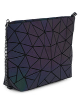 BAOMI GEOMETRIC SLING BAG Range Grey Soft One Size Handbag
