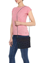 BAOMI GEOMETRIC SLING BAG Range Grey Soft One Size Handbag