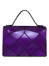 BAOMI GEOMETRIC SLING BAG Range Purple Soft One Size Handbag