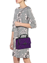 BAOMI GEOMETRIC SLING BAG Range Purple Soft One Size Handbag
