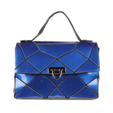 BAOMI GEOMETRIC SLING BAG Range Blue Soft One Size Handbag