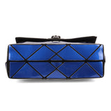 BAOMI GEOMETRIC SLING BAG Range Blue Soft One Size Handbag