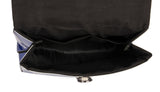 BAOMI GEOMETRIC SLING BAG Range Blue Soft One Size Handbag