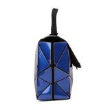 BAOMI GEOMETRIC SLING BAG Range Blue Soft One Size Handbag