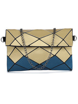 BAOMI GEOMETRIC SLING BAG Range Assorted Gold Soft One Size Handbag
