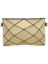 BAOMI GEOMETRIC SLING BAG Range Assorted Gold Soft One Size Handbag
