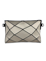 BAOMI GEOMETRIC SLING BAG Range Silver Soft One Size Handbag