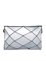 BAOMI GEOMETRIC SLING BAG Range Silver Soft One Size Handbag
