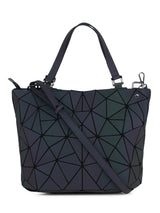 BAOMI GEOMETRIC TOTE HANDBAG Range Grey Soft One Size Handbag
