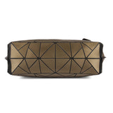 BAOMI GEOMETRIC TOTE HANDBAG Range Brown Soft One Size Handbag