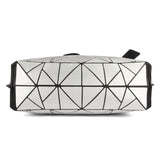 BAOMI GEOMETRIC TOTE HANDBAG Range Silver Soft One Size Handbag