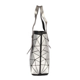 BAOMI GEOMETRIC TOTE HANDBAG Range Silver Soft One Size Handbag