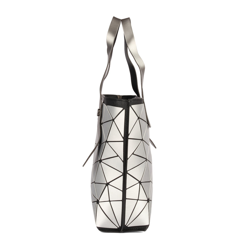 BAOMI GEOMETRIC TOTE HANDBAG Range Silver Soft One Size Handbag