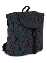 BAOMI GEOMETRIC BACKPACK Range Grey Soft One Size Backpack