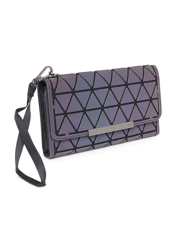 BAOMI LUMINOUS HANGBAG Range Reflective Grey Soft One Size Handbag