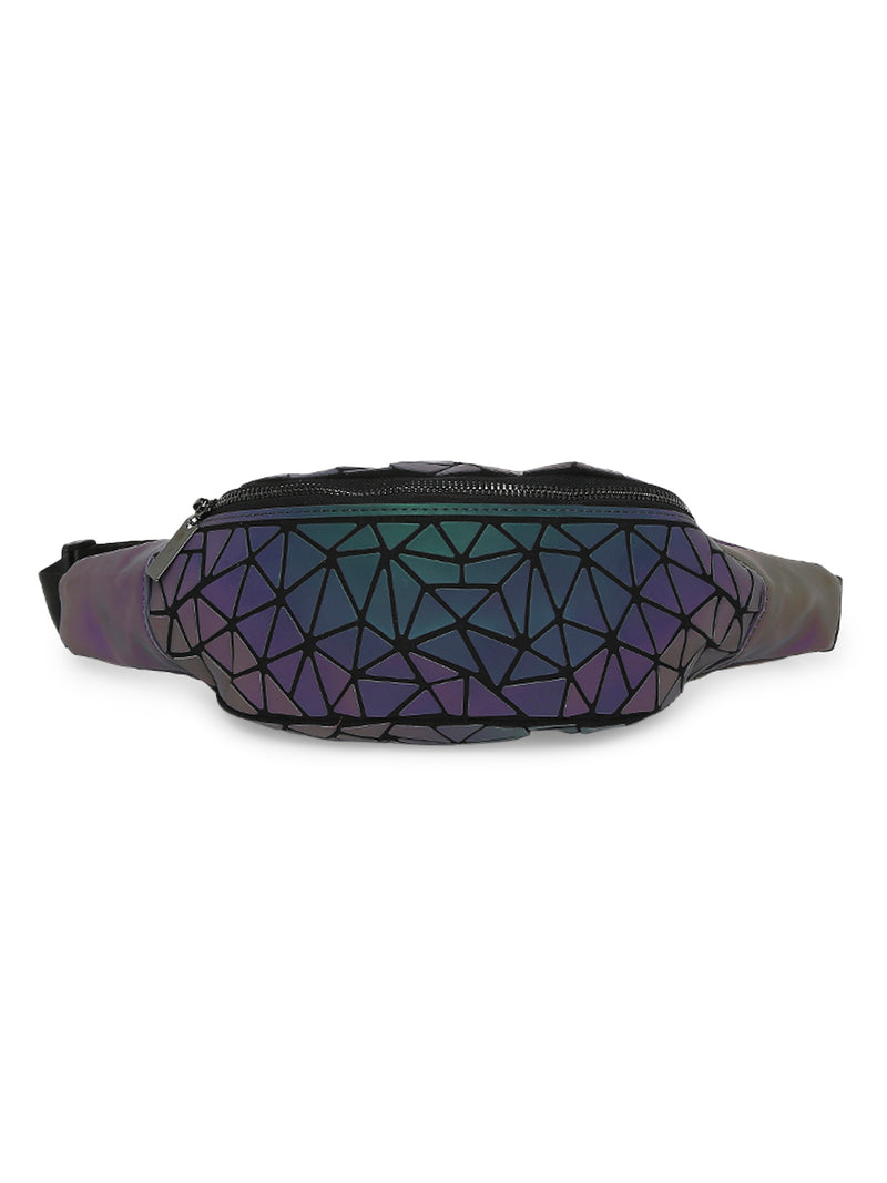 BAOMI LUMINOUS WAISTBAG Range Reflective Grey Soft One Size Waist Bag