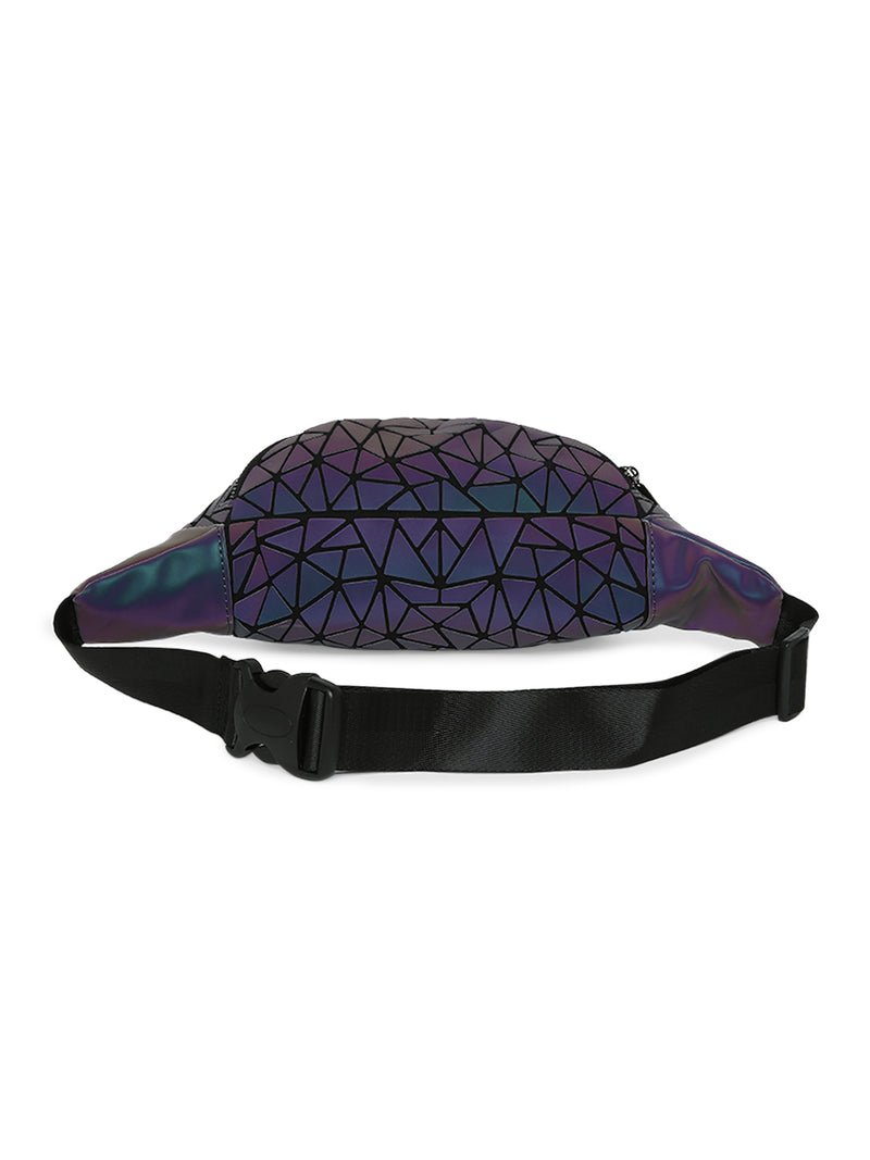 BAOMI LUMINOUS WAISTBAG Range Reflective Grey Soft One Size Waist Bag