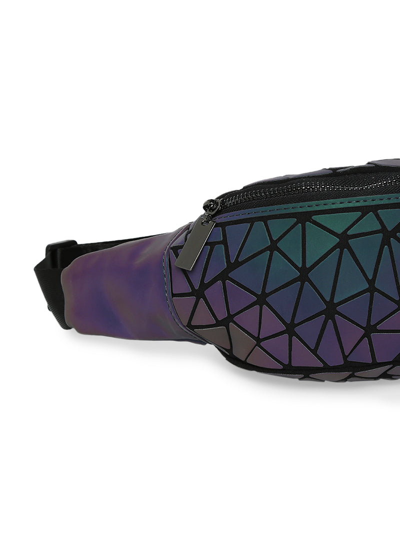 BAOMI LUMINOUS WAISTBAG Range Reflective Grey Soft One Size Waist Bag