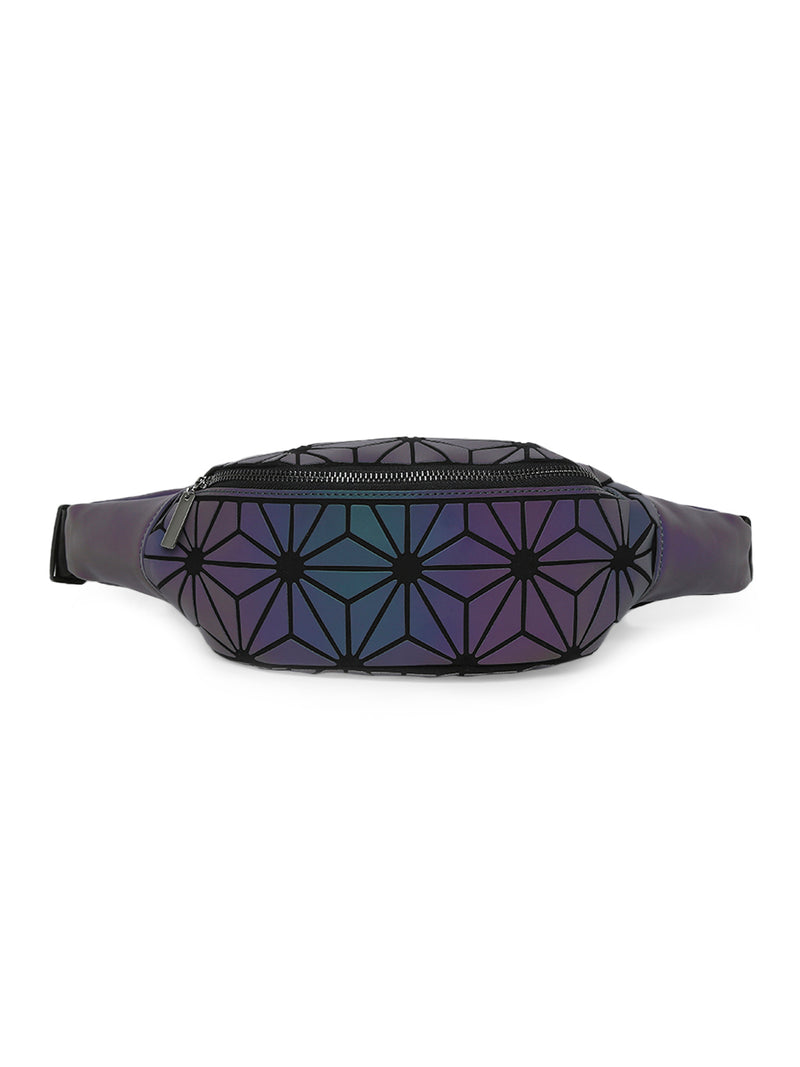 BAOMI LUMINOUS WAISTBAG Range Reflective Grey Soft One Size Waist Bag