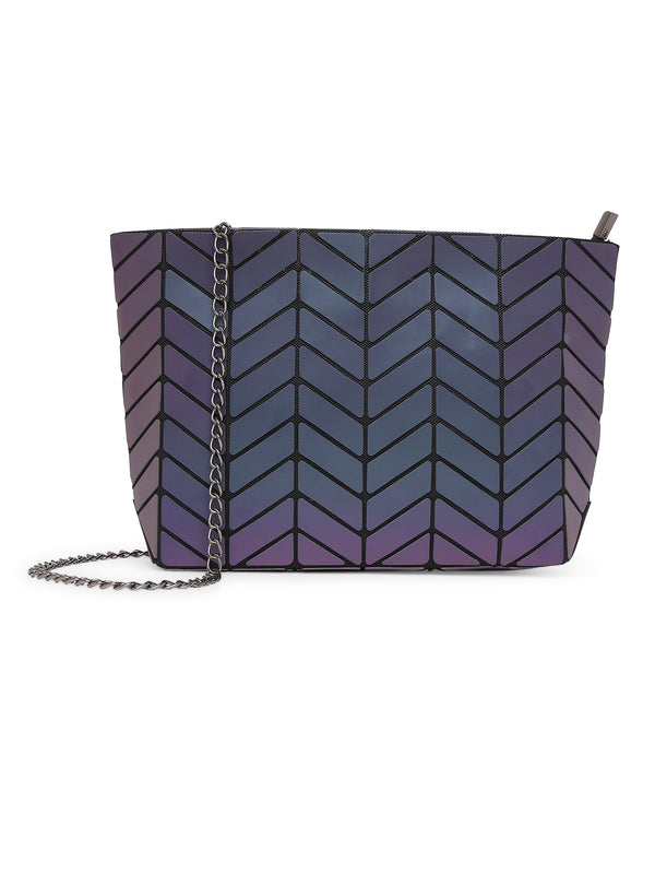BAOMI LUMINOUS SLINGBAG Range Reflective Grey Soft One Size Sling Bag