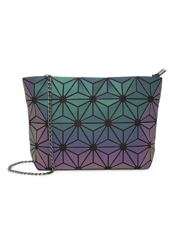 BAOMI LUMINOUS SLINGBAG Range Reflective Grey Soft One Size Sling Bag