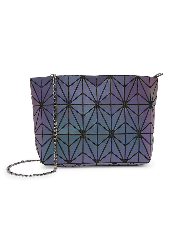 BAOMI LUMINOUS SLINGBAG Range Reflective Grey Soft One Size Sling Bag