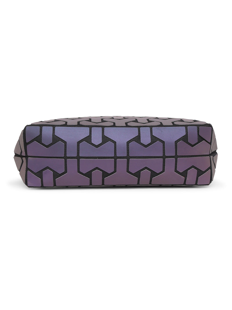 BAOMI LUMINOUS SLINGBAG Range Reflective Grey Soft One Size Sling Bag
