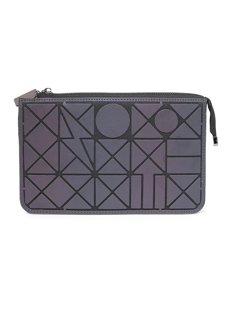 BAOMI LUMINOUS SLINGBAG Range Reflective Grey Soft One Size Sling Bag