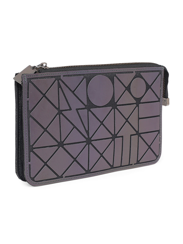 BAOMI LUMINOUS SLINGBAG Range Reflective Grey Soft One Size Sling Bag