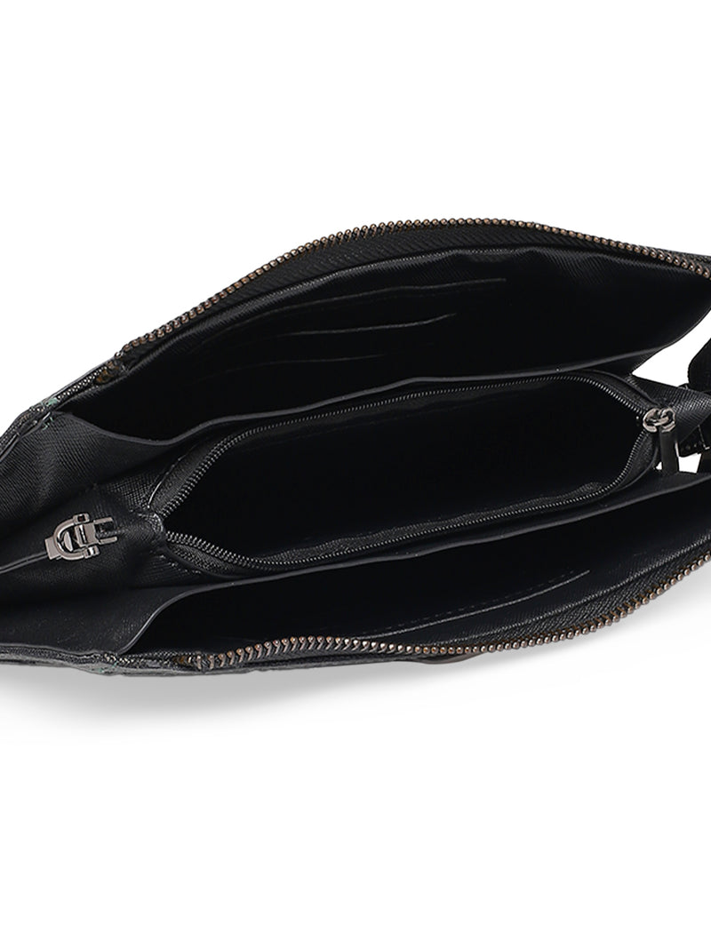 BAOMI LUMINOUS SLINGBAG Range Reflective Grey Soft One Size Sling Bag