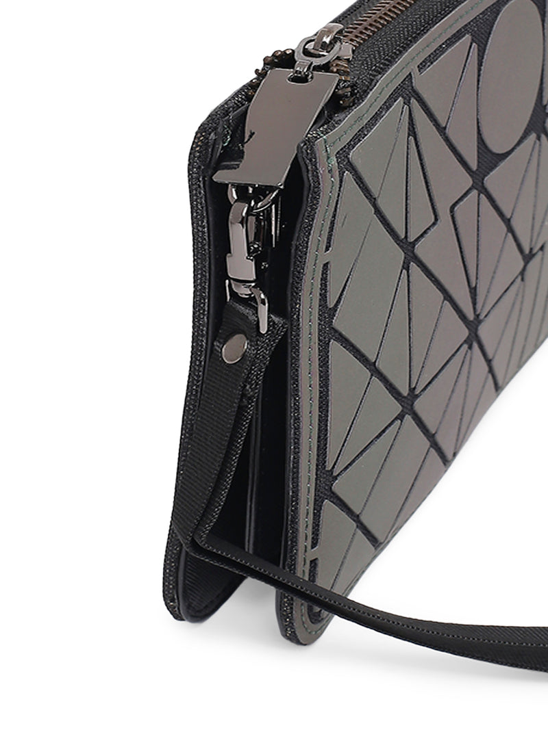 BAOMI LUMINOUS SLINGBAG Range Reflective Grey Soft One Size Sling Bag