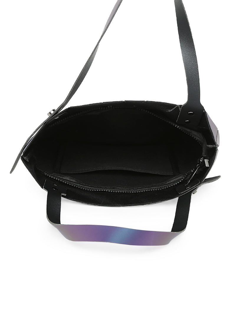 BAOMI LUMINOUS SLINGBAG Range Reflective Grey Soft One Size Sling Bag