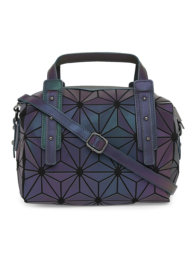 BAOMI LUMINOUS SLINGBAG Range Reflective Grey Soft One Size Sling Bag