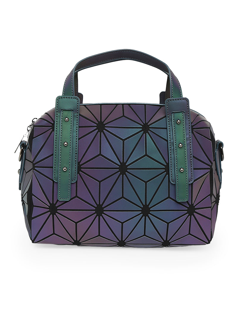 BAOMI LUMINOUS SLINGBAG Range Reflective Grey Soft One Size Sling Bag
