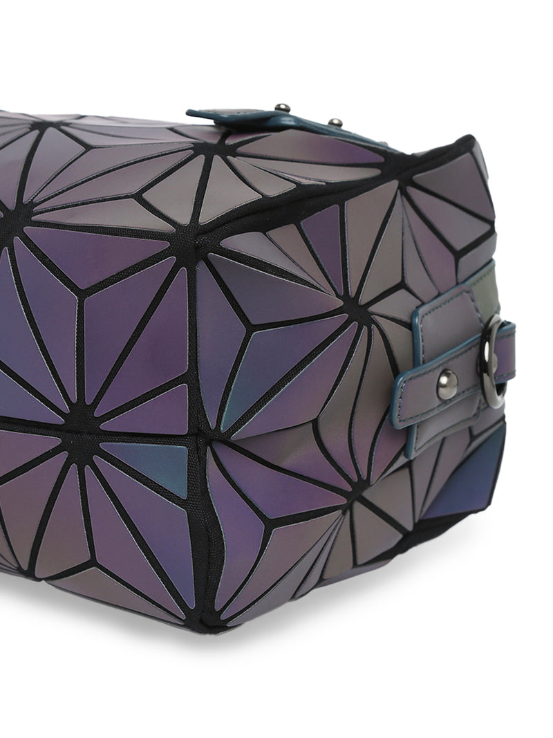 BAOMI LUMINOUS SLINGBAG Range Reflective Grey Soft One Size Sling Bag