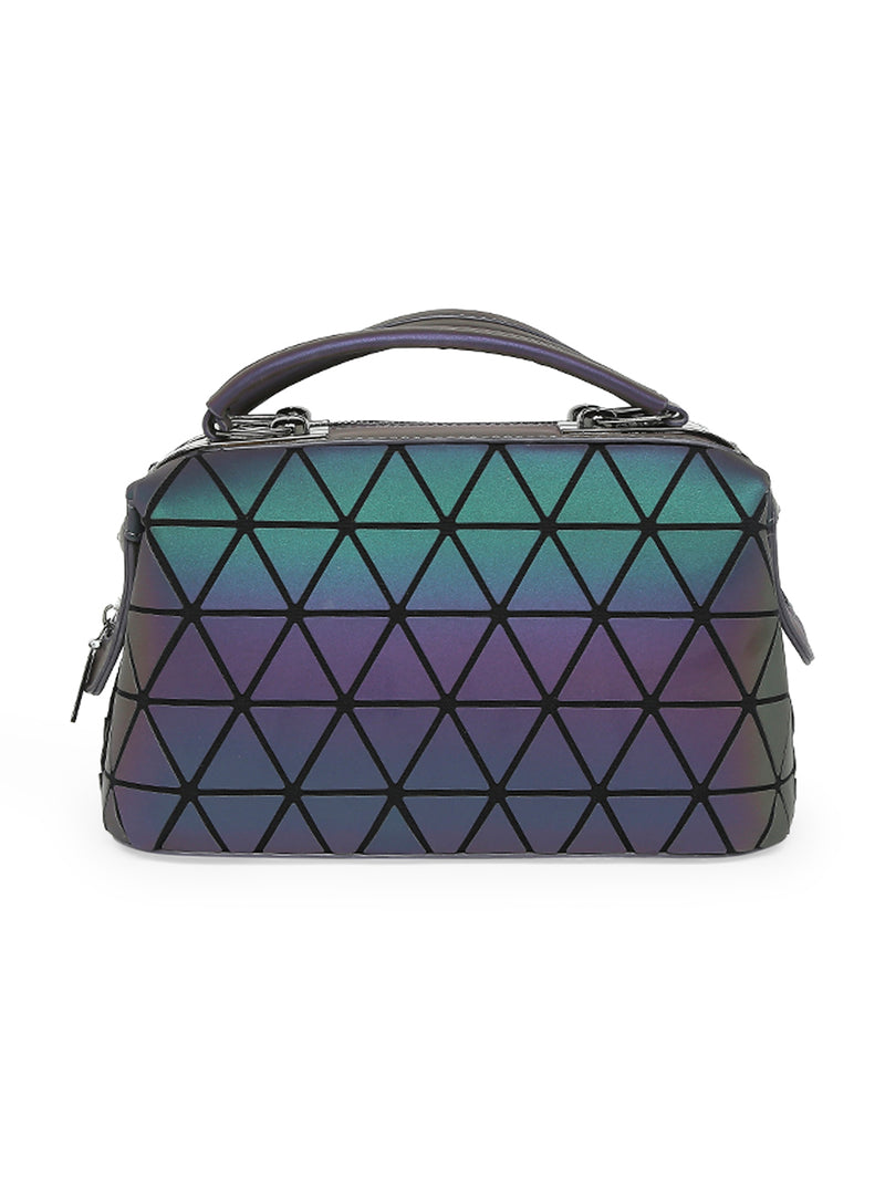 BAOMI LUMINOUS SLINGBAG Range Reflective Grey Soft One Size Sling Bag