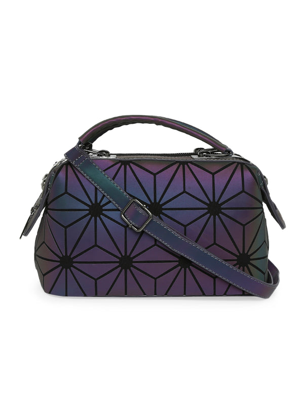 BAOMI LUMINOUS SLINGBAG Range Reflective Grey Soft One Size Sling Bag