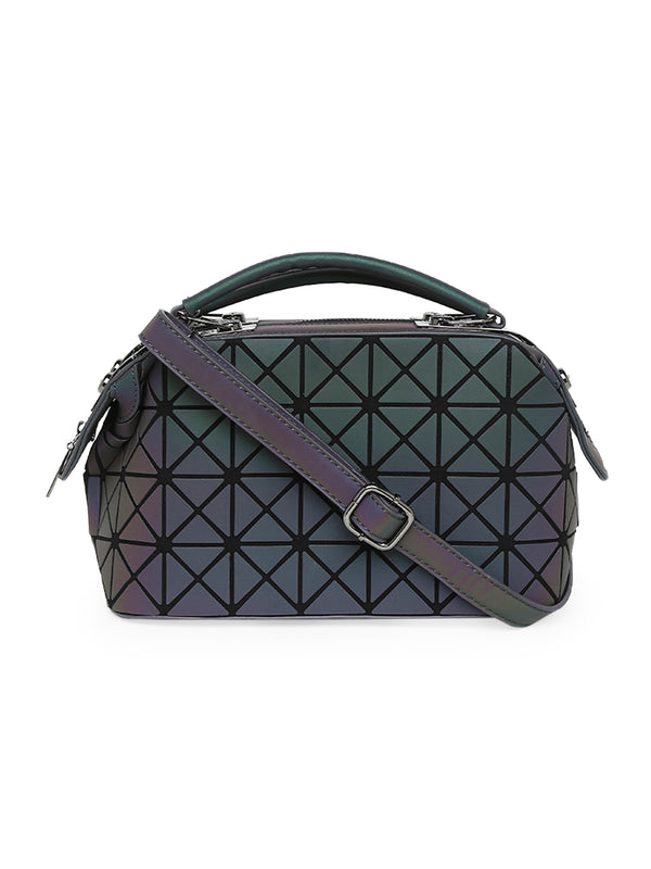 BAOMI LUMINOUS SLINGBAG Range Reflective Grey Soft One Size Sling Bag