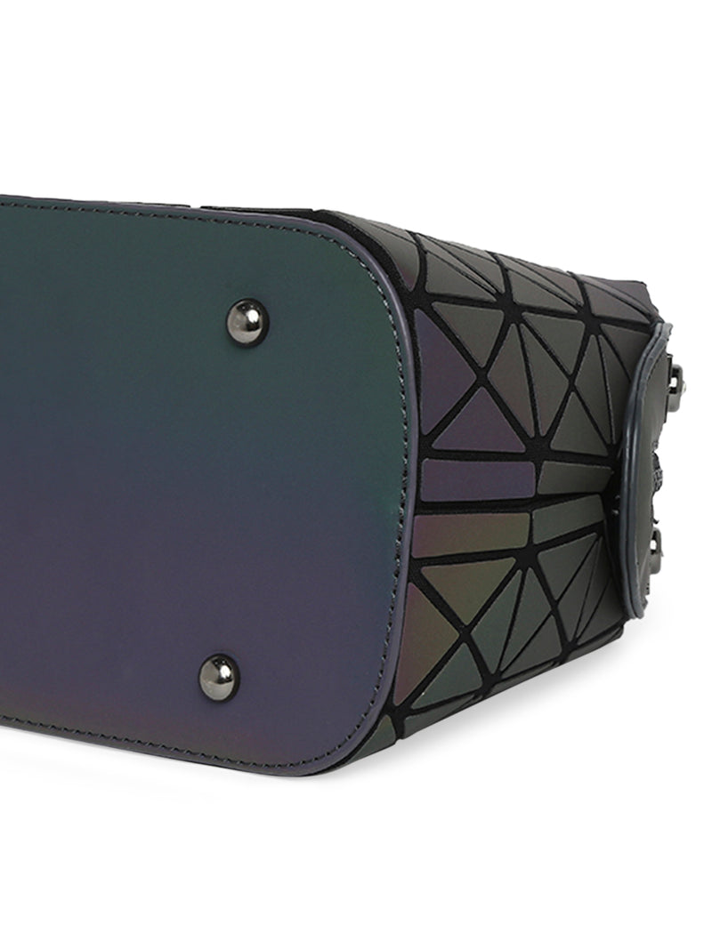BAOMI LUMINOUS SLINGBAG Range Reflective Grey Soft One Size Sling Bag