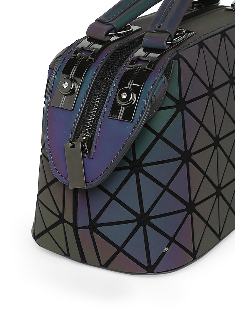 BAOMI LUMINOUS SLINGBAG Range Reflective Grey Soft One Size Sling Bag