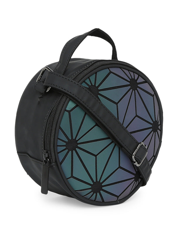 BAOMI LUMINOUS SLINGBAG Range Reflective Grey Soft One Size Sling Bag