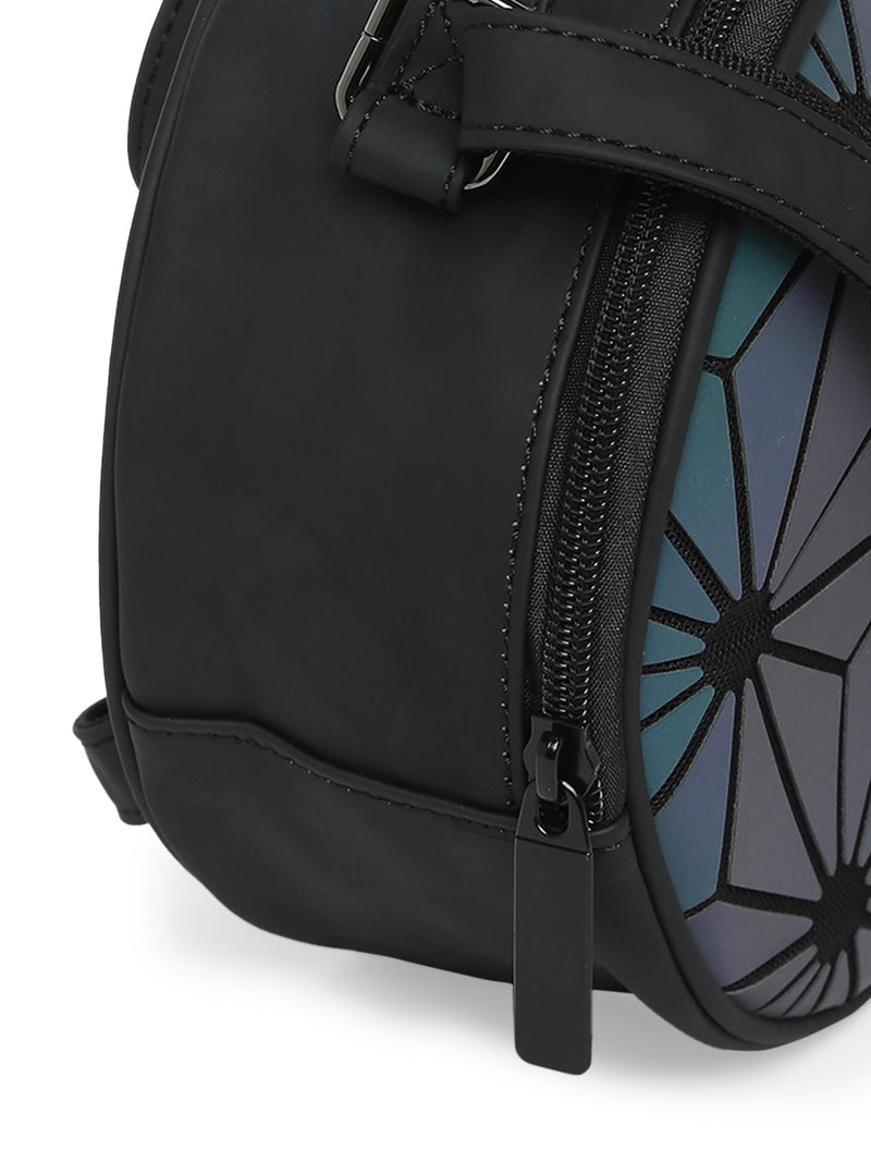 BAOMI LUMINOUS SLINGBAG Range Reflective Grey Soft One Size Sling Bag