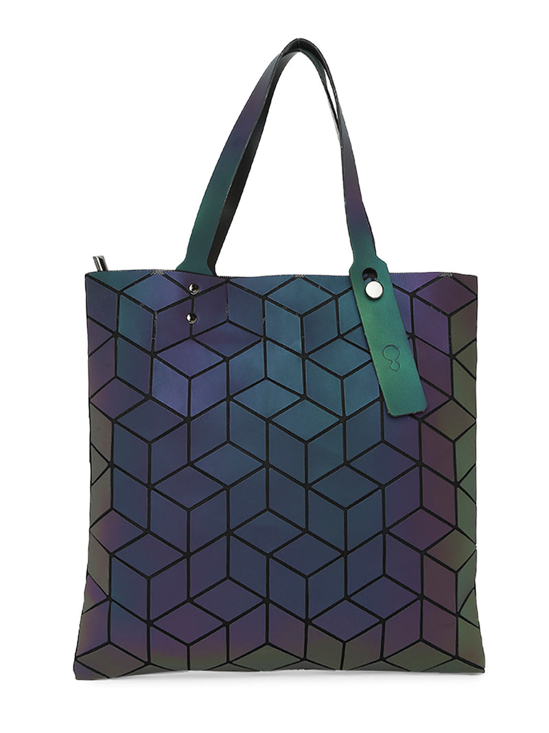 BAOMI LUMINOUS SLINGBAG Range Reflective Grey Soft One Size Sling Bag