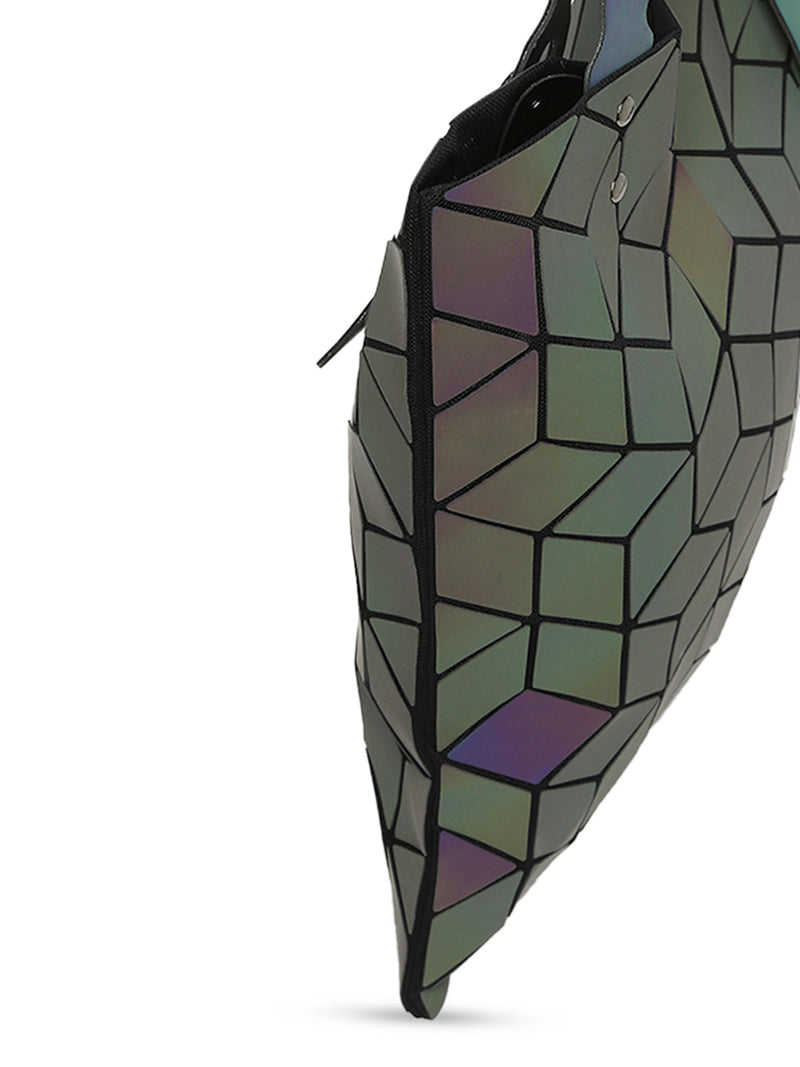 BAOMI LUMINOUS SLINGBAG Range Reflective Grey Soft One Size Sling Bag