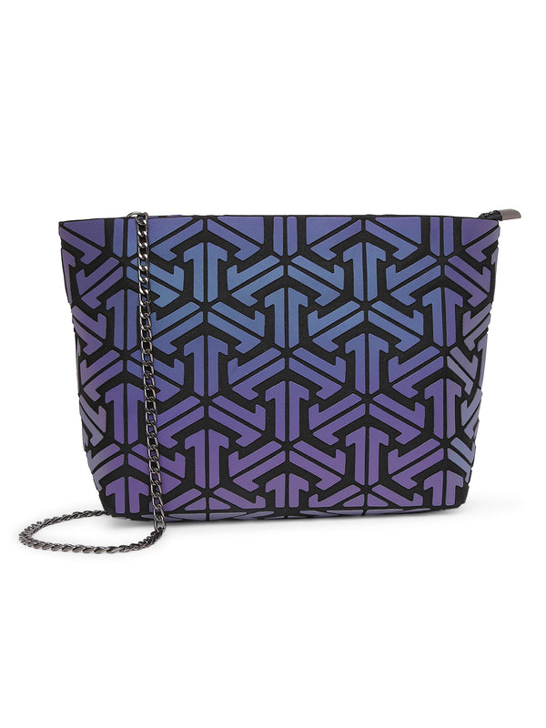 BAOMI LUMINOUS SLINGBAG Range Reflective Grey Soft One Size Sling Bag