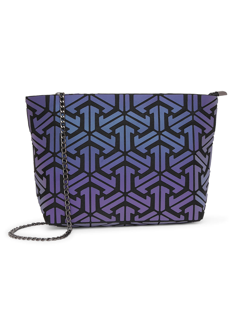 BAOMI LUMINOUS SLINGBAG Range Reflective Grey Soft One Size Sling Bag