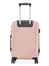 BAOMI URBAN VOYAGE Range Rose Gold Hard Cabin Luggage